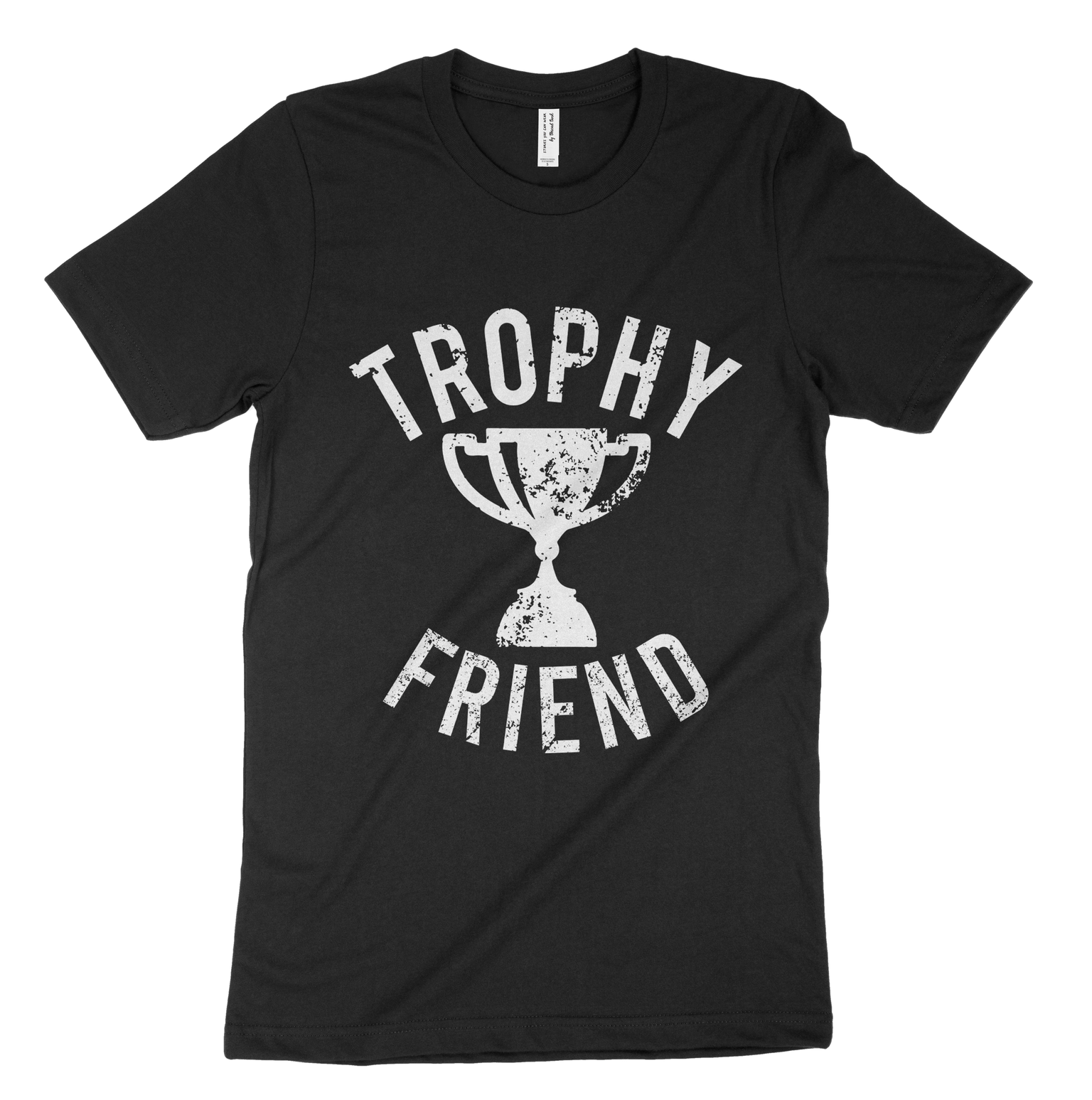 Trophy Friend Graphic Tee Crew Modern Fit Crew Neck T-Shirt