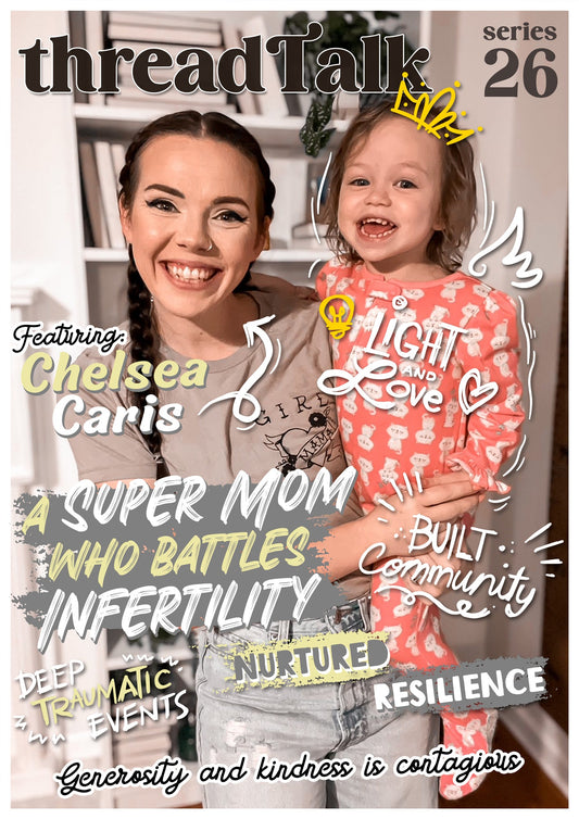 A Supermom Who Battles Infertility with Chelsea Caris - Stories You Can Wear