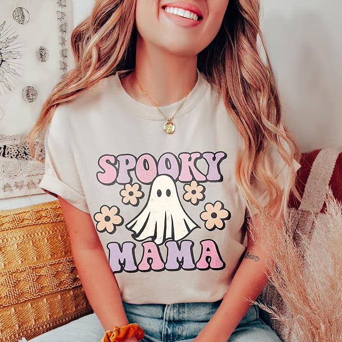 Funny Halloween Shirts Women, Spooky Halloween Shirts