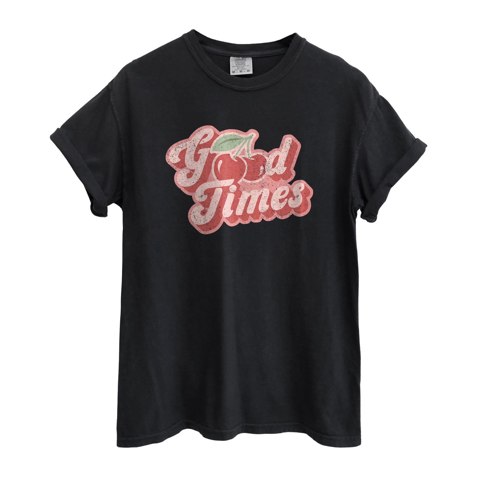 Good Times Oversized Shirt Garment-Dyed Graphic Tee