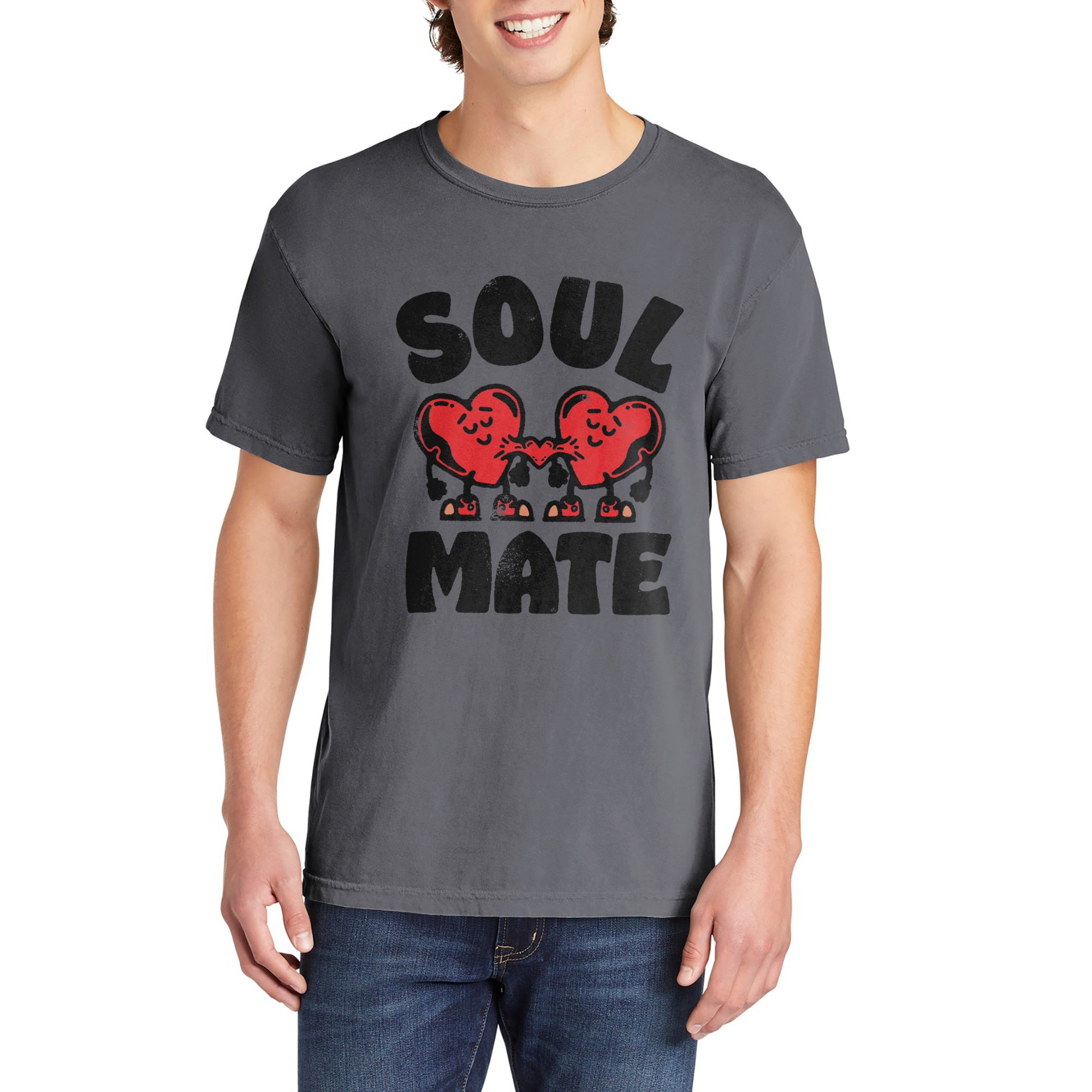 Soul Mate Couple Shirt Garment-Dyed Tee