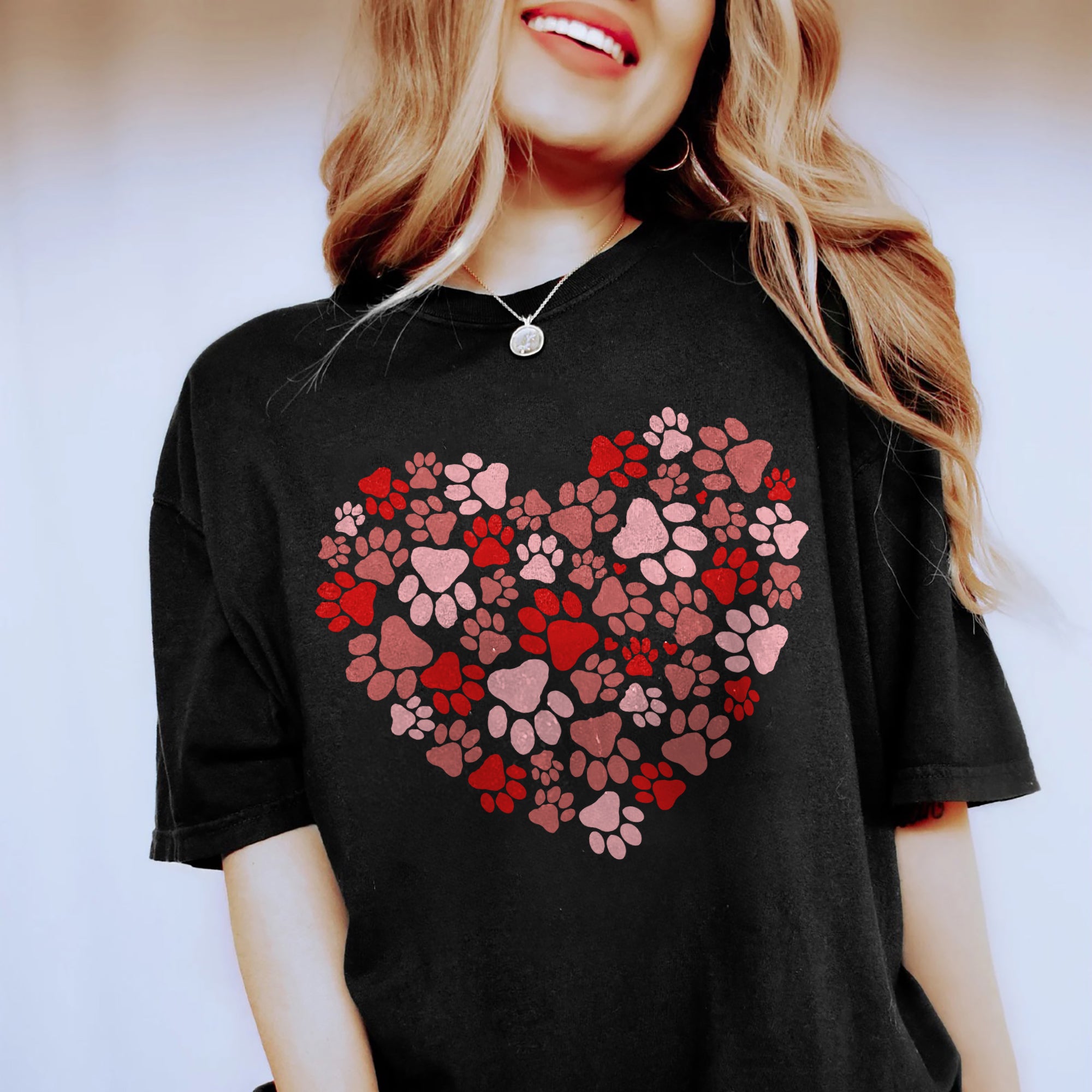 Animal Heart Shirt Garment-Dyed Tee