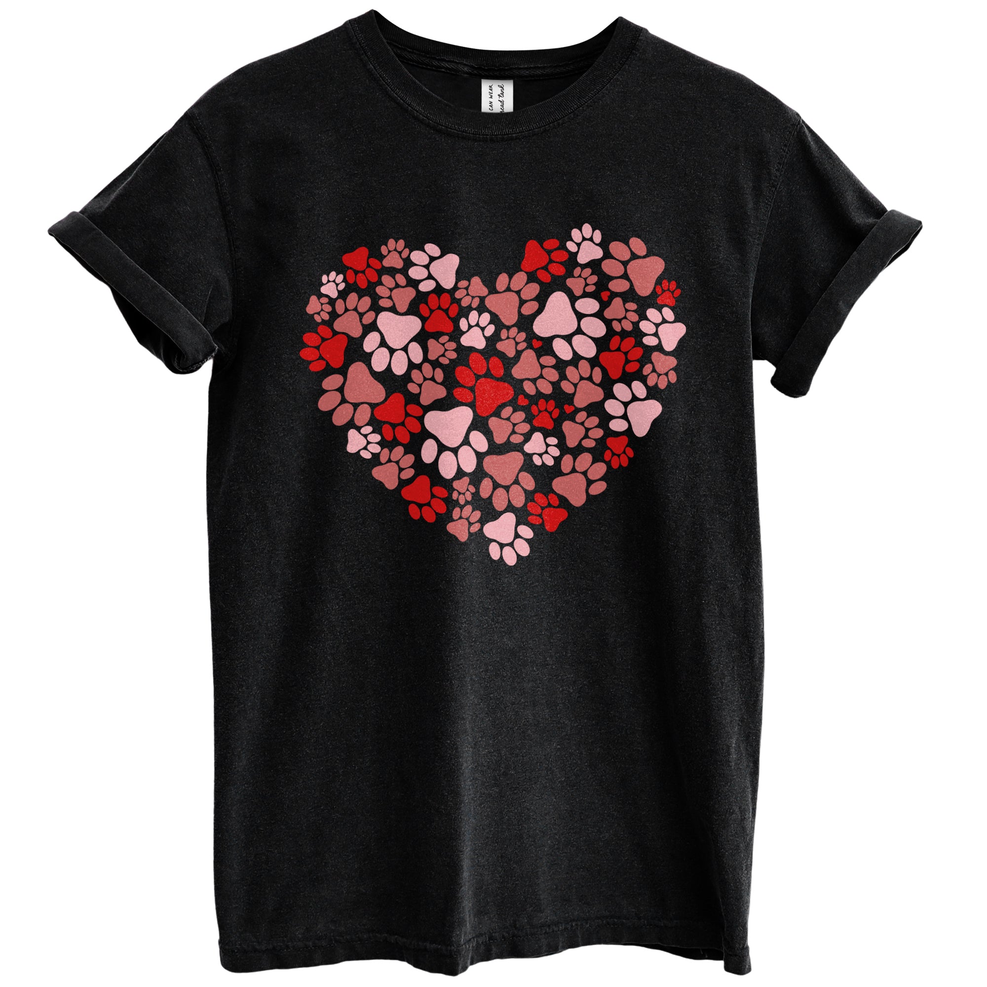 Animal Heart Shirt Garment-Dyed Tee