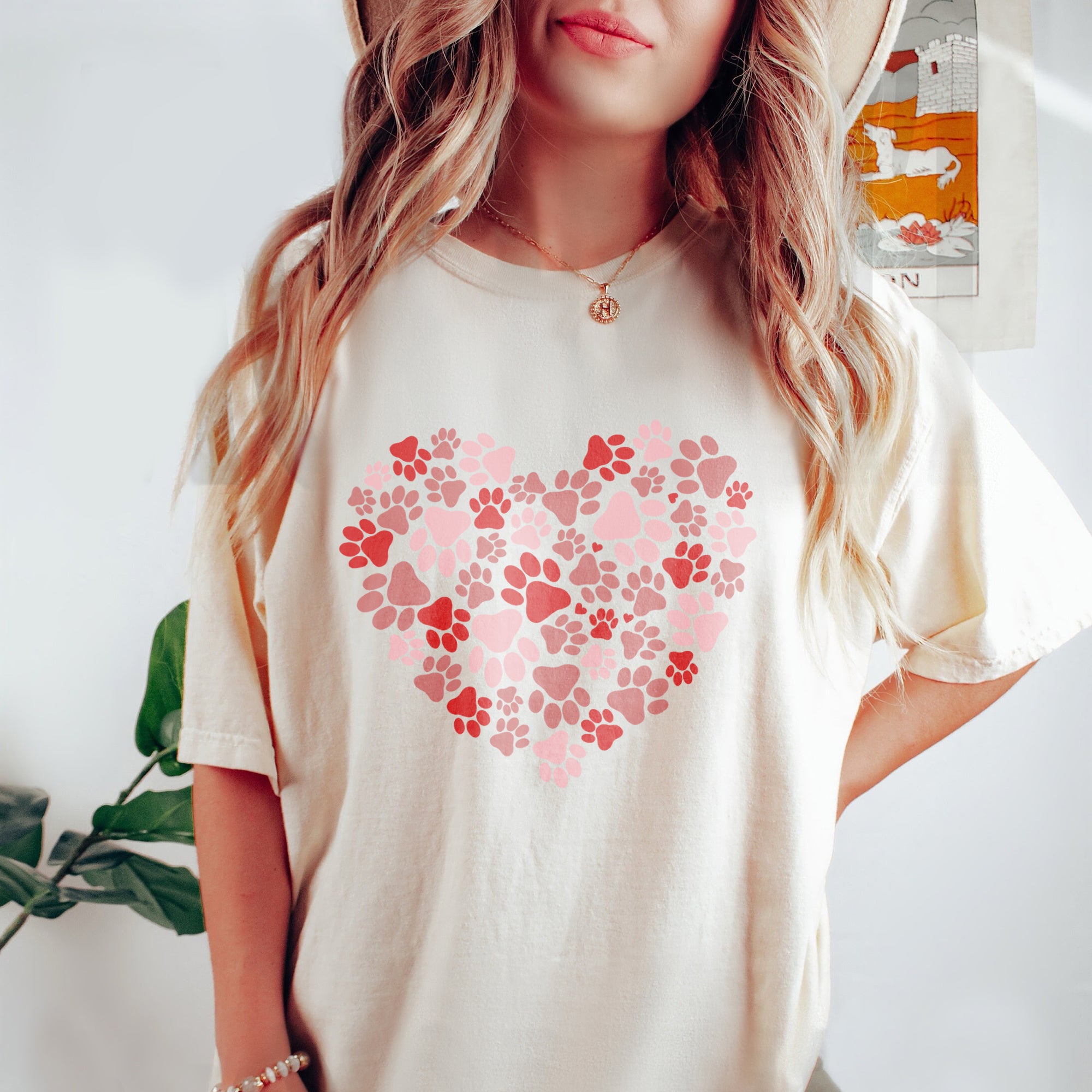 Animal Heart Shirt Garment-Dyed Tee