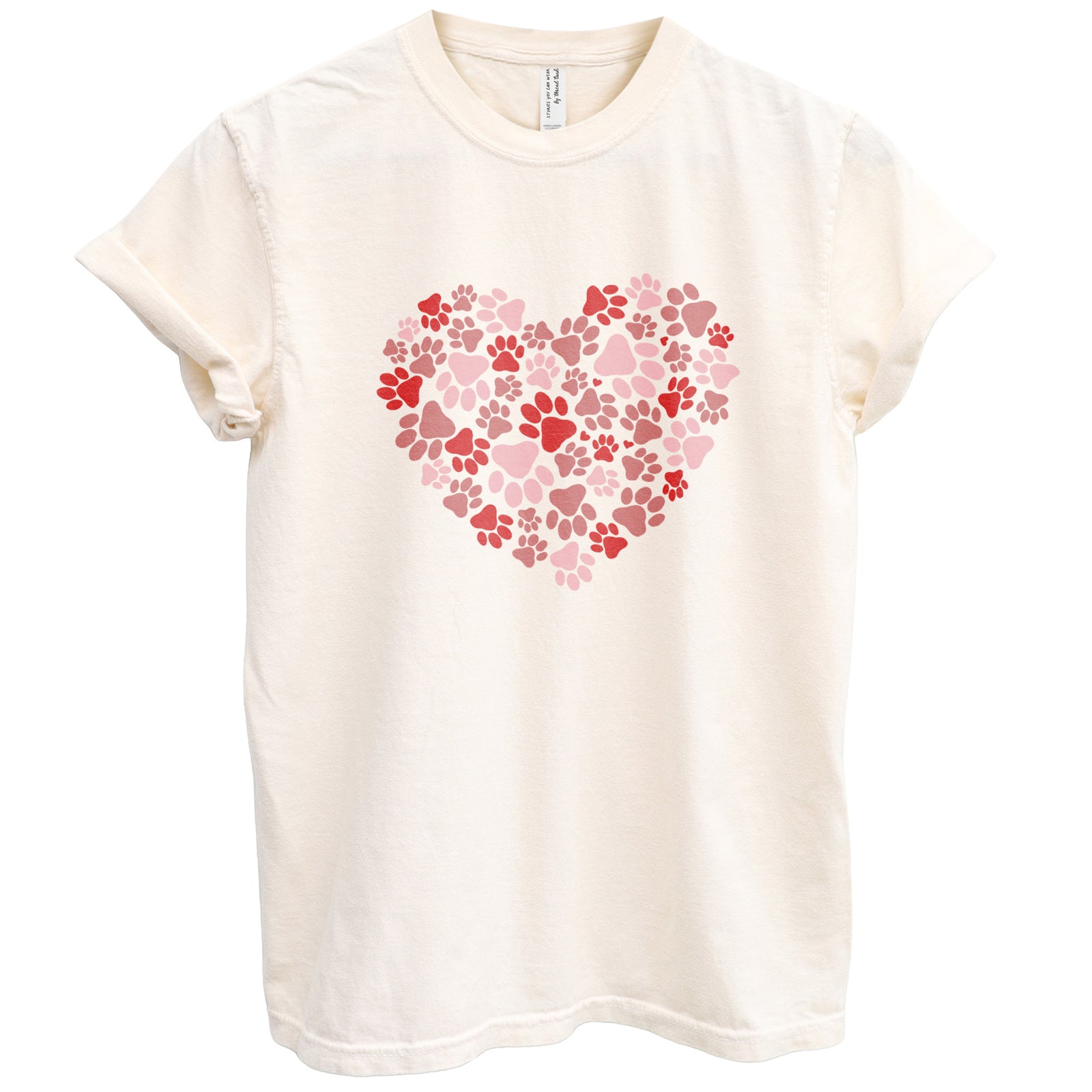 Animal Heart Shirt Garment-Dyed Tee