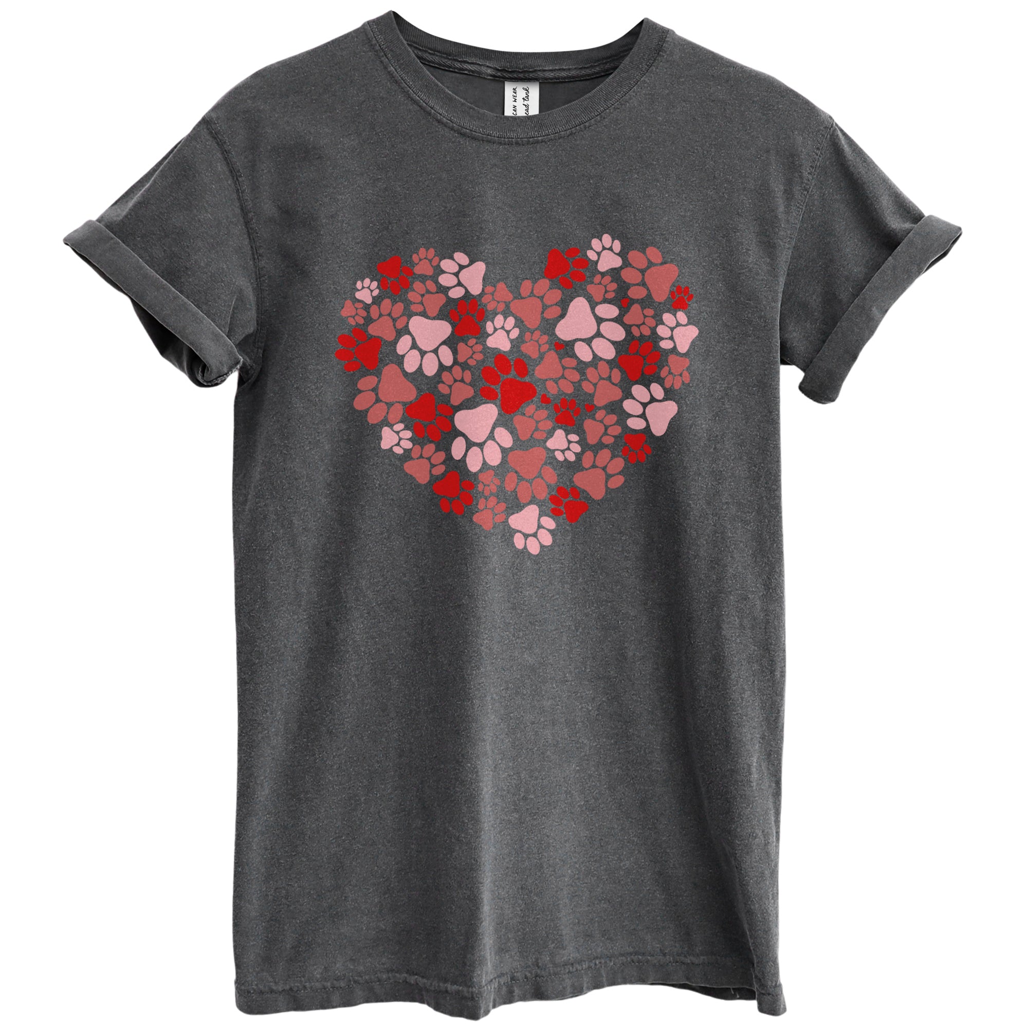 Animal Heart Shirt Garment-Dyed Tee