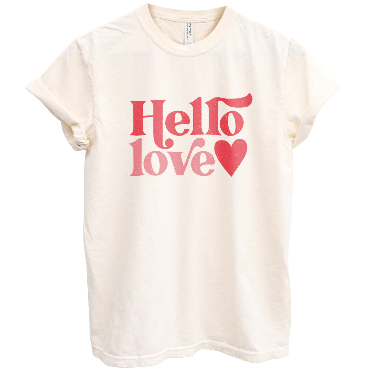 Hello love t top shirt