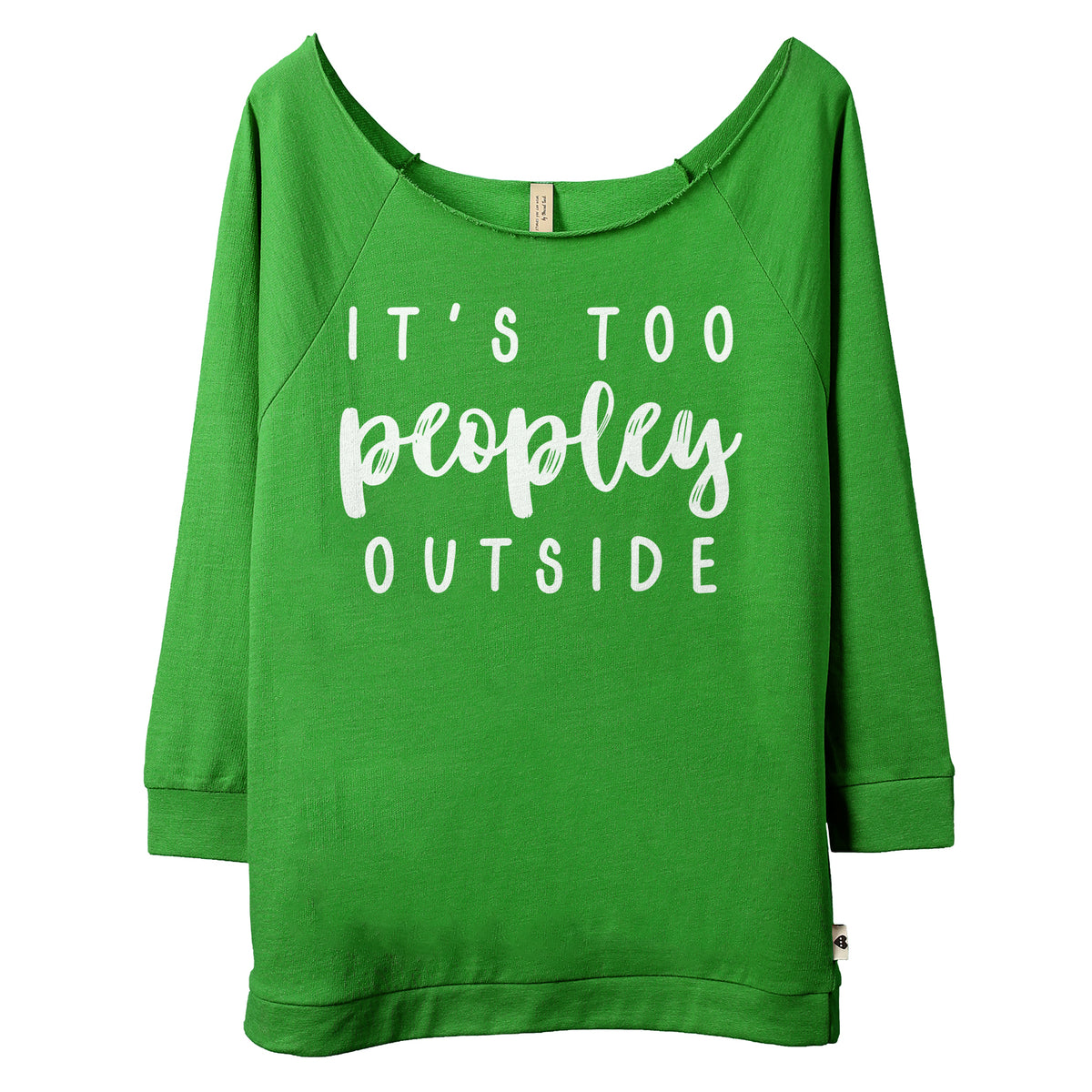 Graphic It's Too Peopley Outside Tee