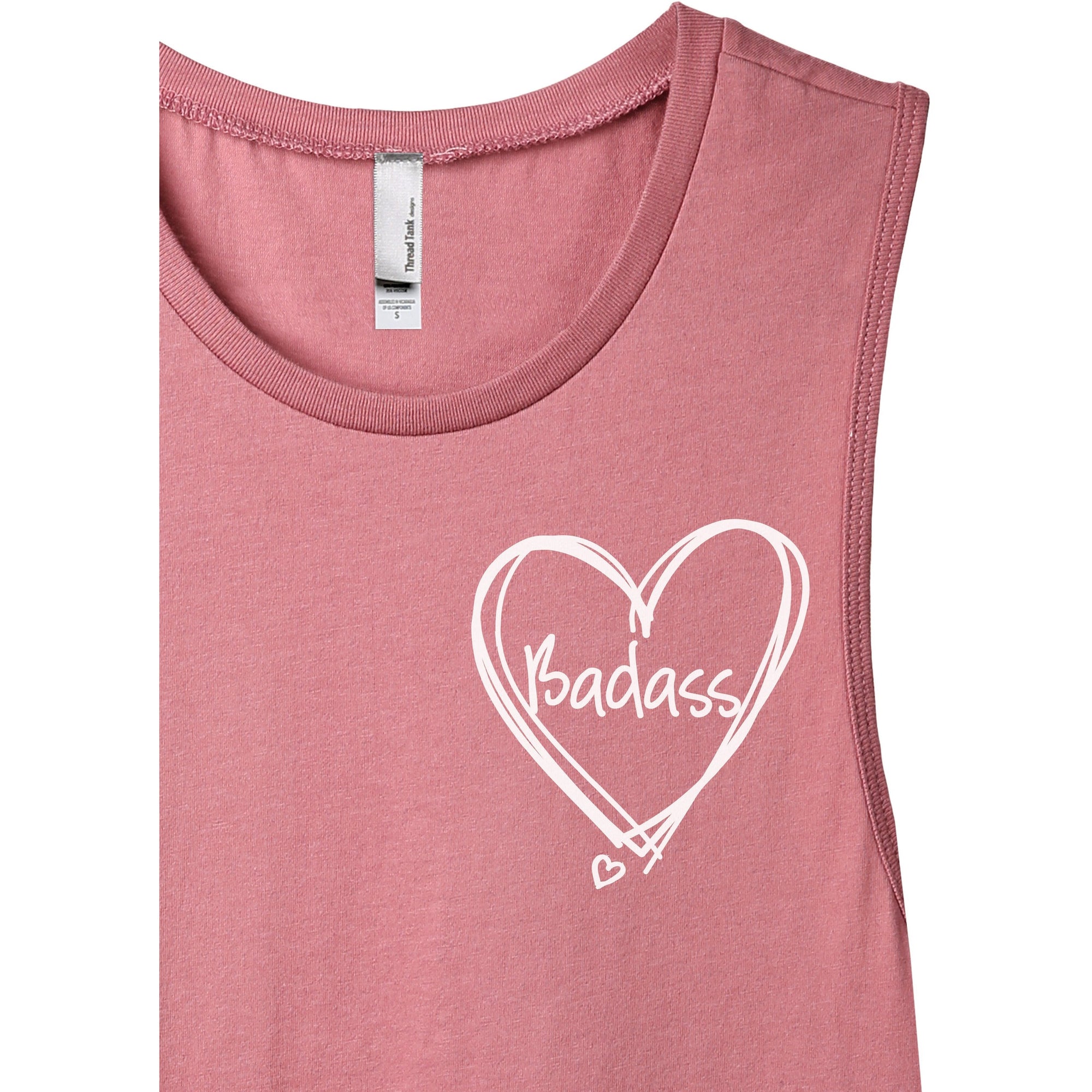 Heart Tank Top - Pink/Red