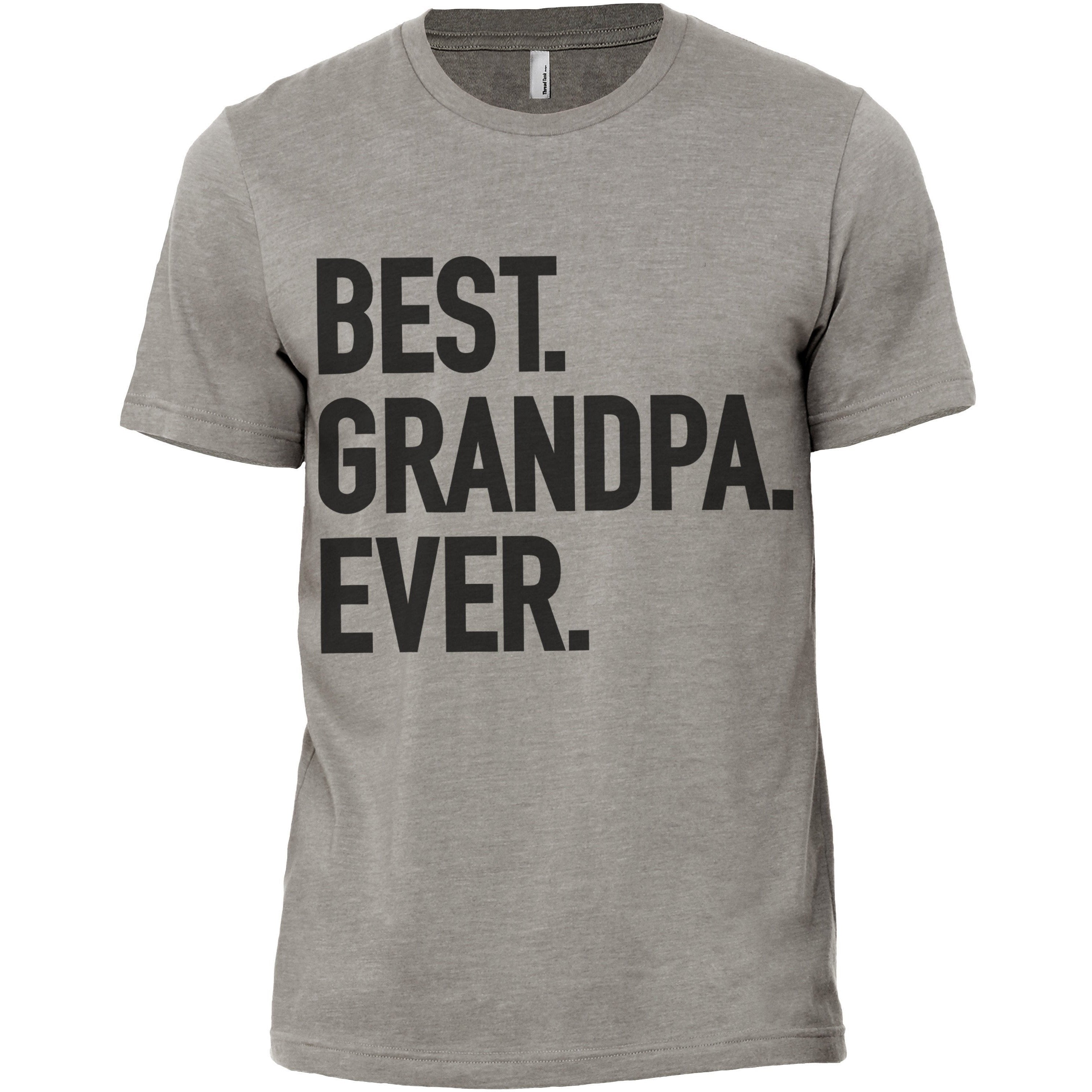 Best Grandpa Ever Printed Graphic Men s Crew T shirt Tee