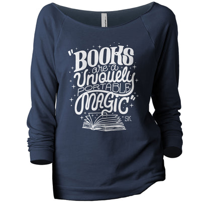 Books Are A Uniquely Portable Magic - threadtank | stories you can wear