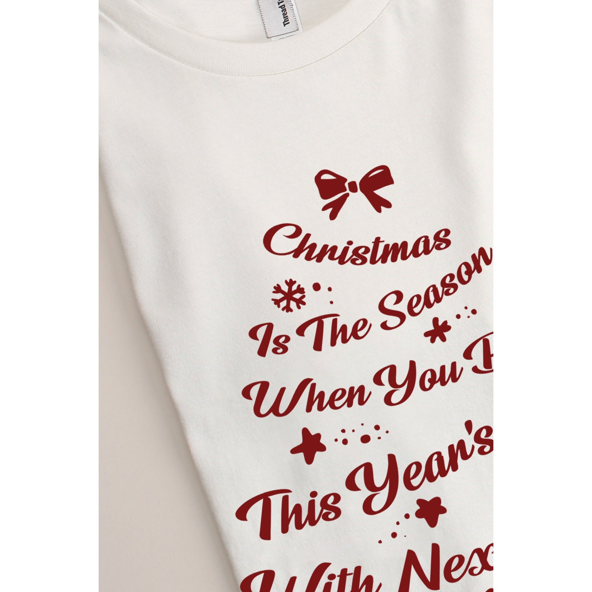Christmas Is The Season When You Buy This Year’s Gifts With Next Year’s Money. - threadtank | stories you can wear