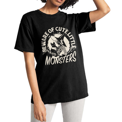 Cute Little Monster Garment-Dyed Tee - Stories You Can Wear