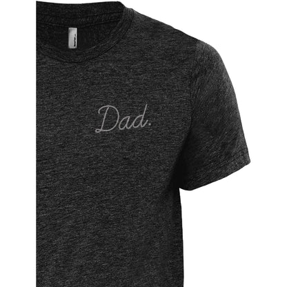Daddy Cursive Left Chest - thread tank | Stories you can wear.