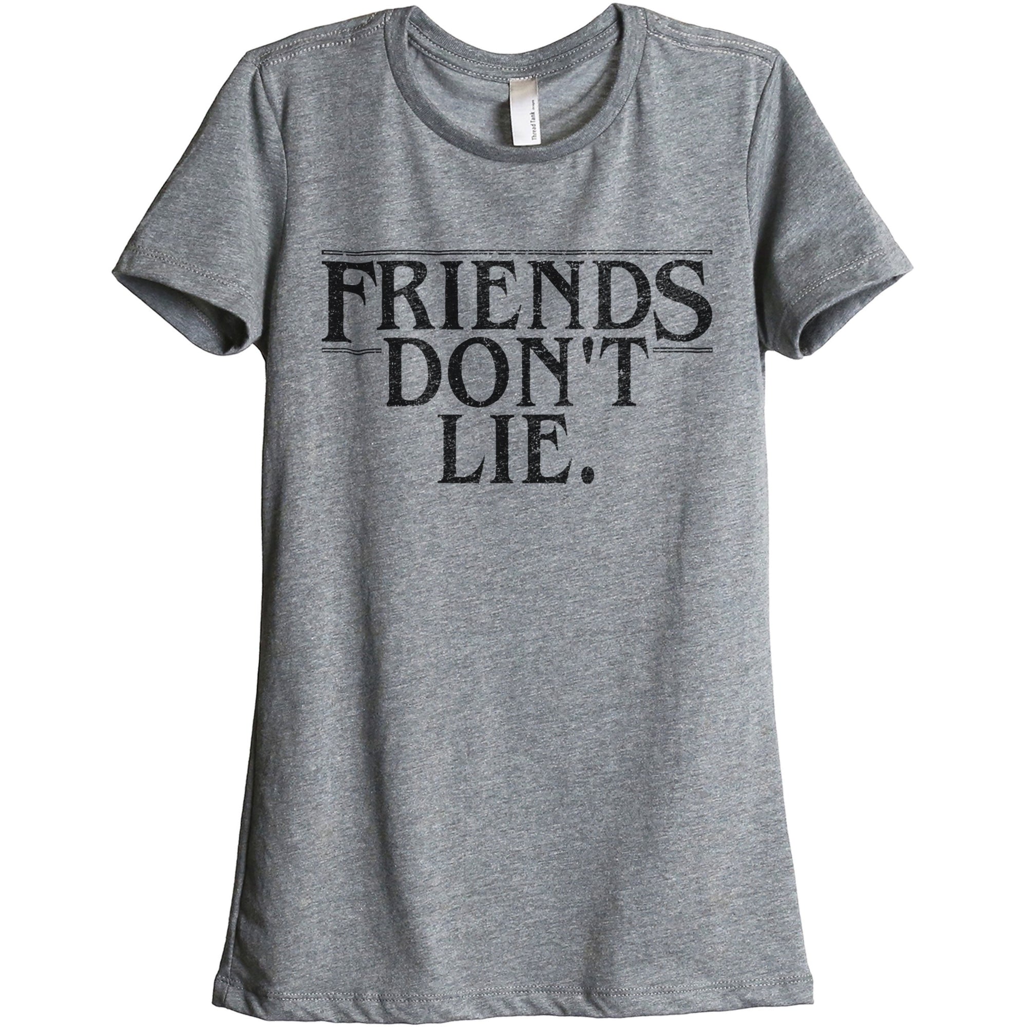 Friends Don't Lie - thread tank | Stories you can wear.