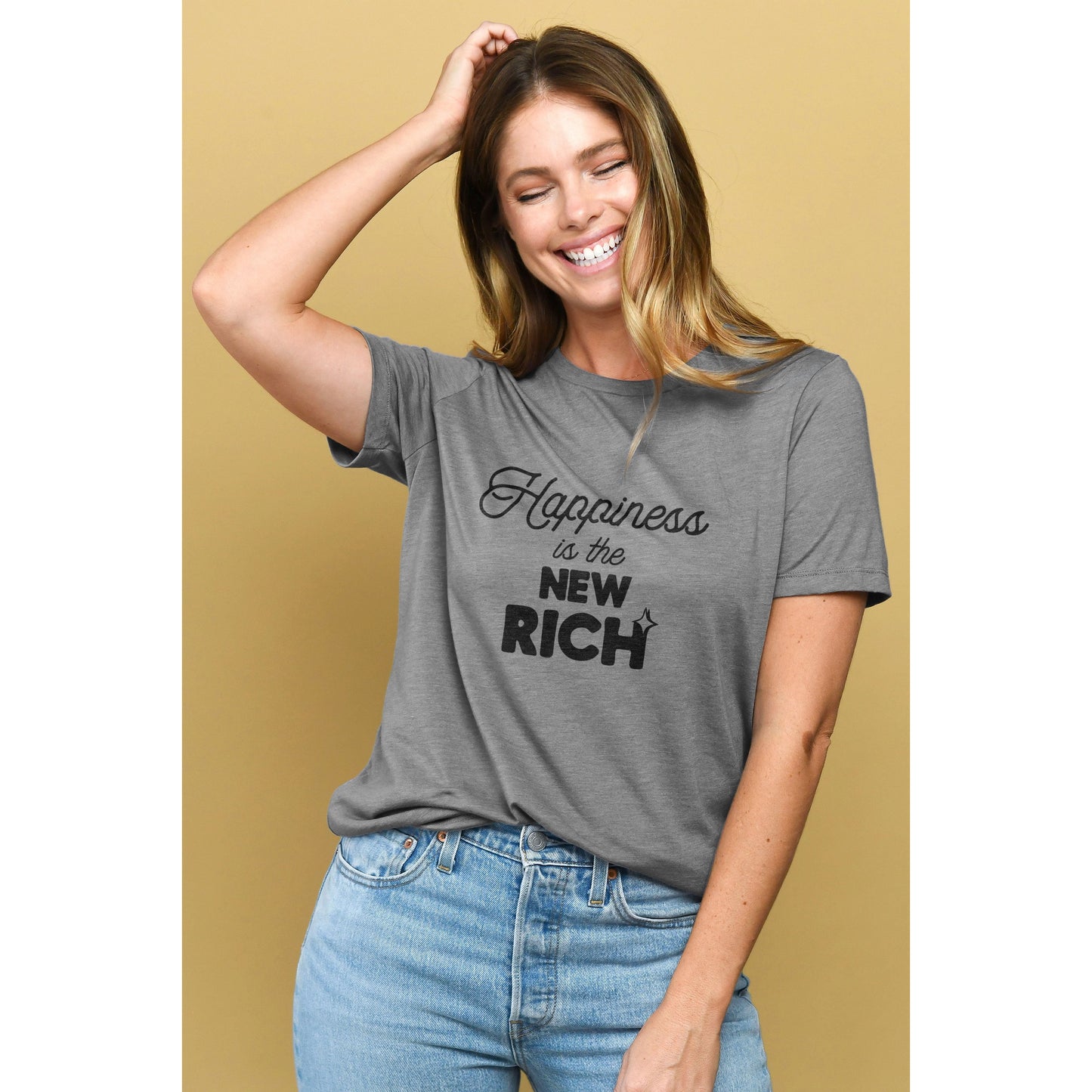 Happiness Is The New Rich - threadtank | stories you can wear
