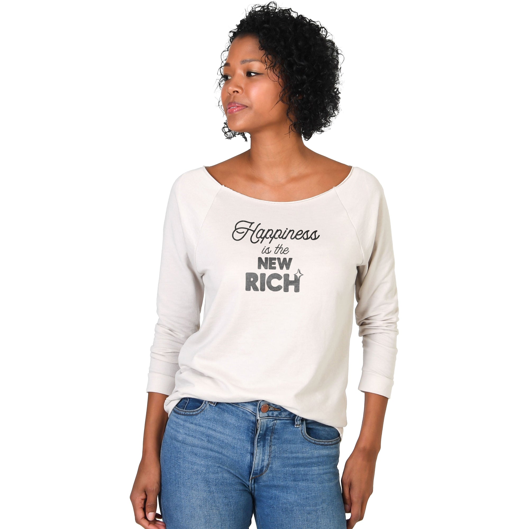 Happiness Is The New Rich - threadtank | stories you can wear