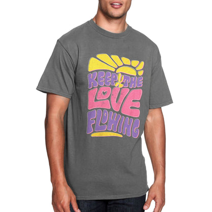 Hippie Love Letter Garment-Dyed Tee - Stories You Can Wear