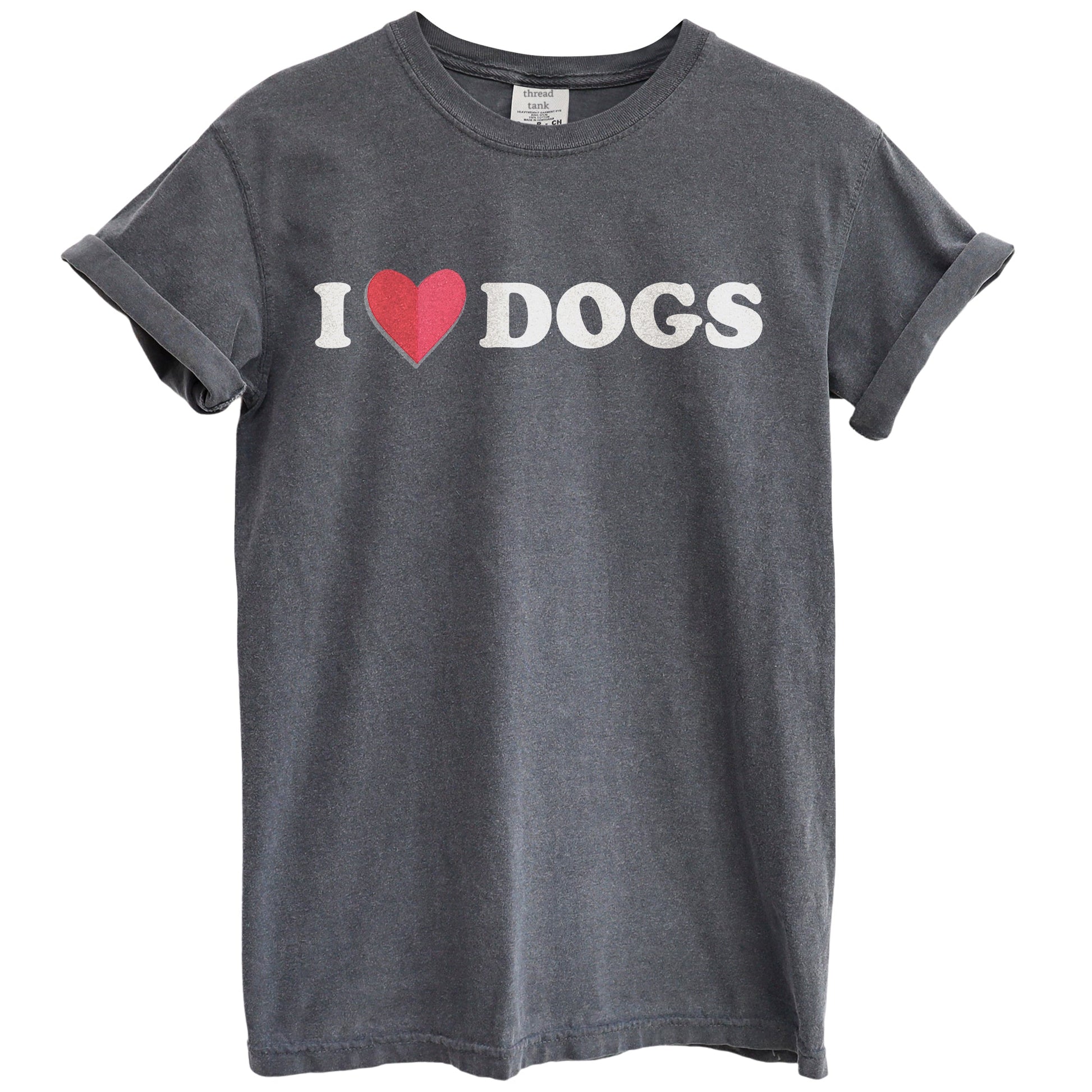 I Heart Dogs Garment-Dyed Tee - Stories You Can Wear