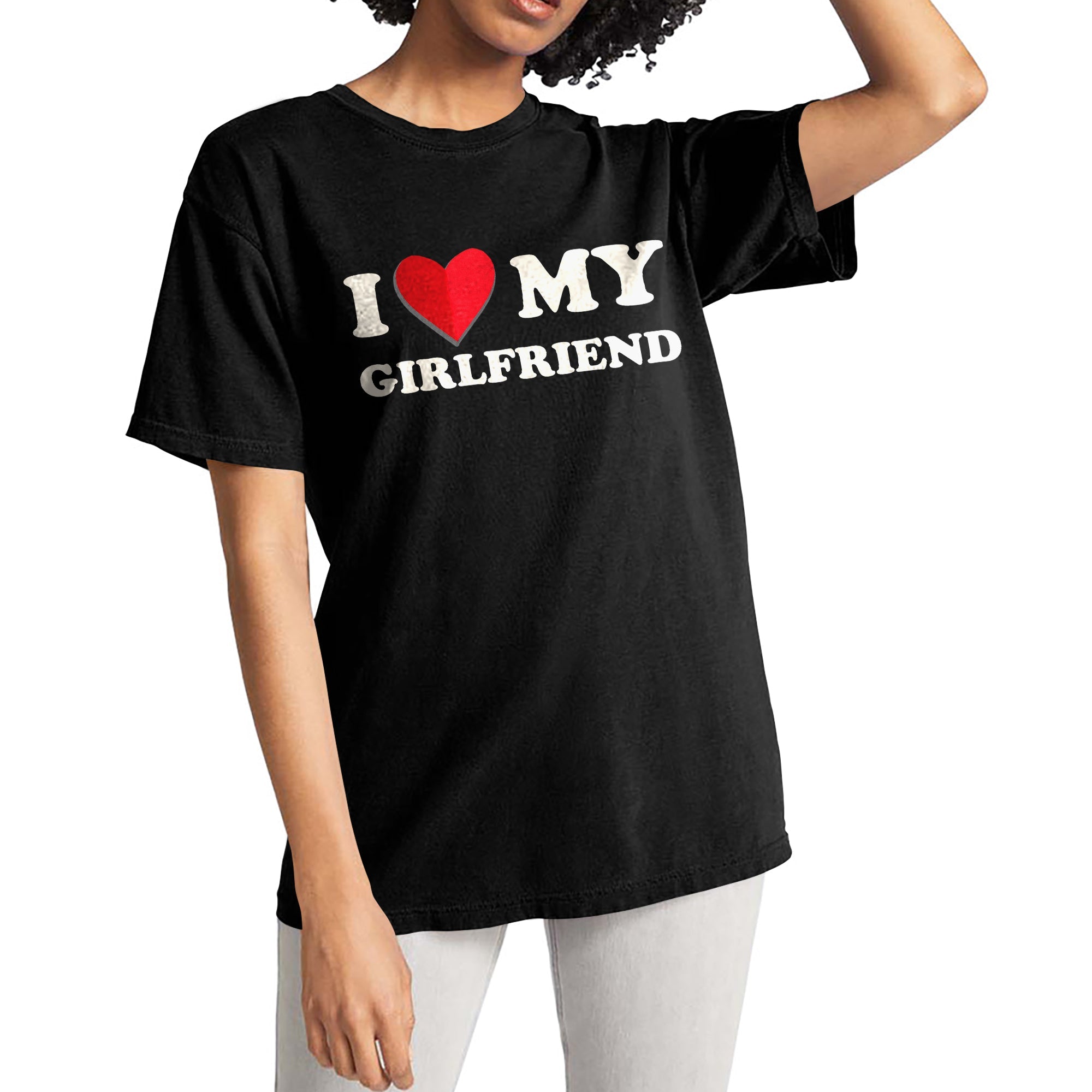 I Heart My Girlfriend Garment-Dyed Tee - Stories You Can Wear