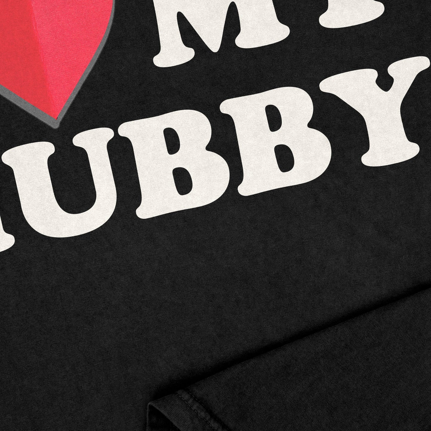 I Heart My Hubby Garment-Dyed Tee - Stories You Can Wear