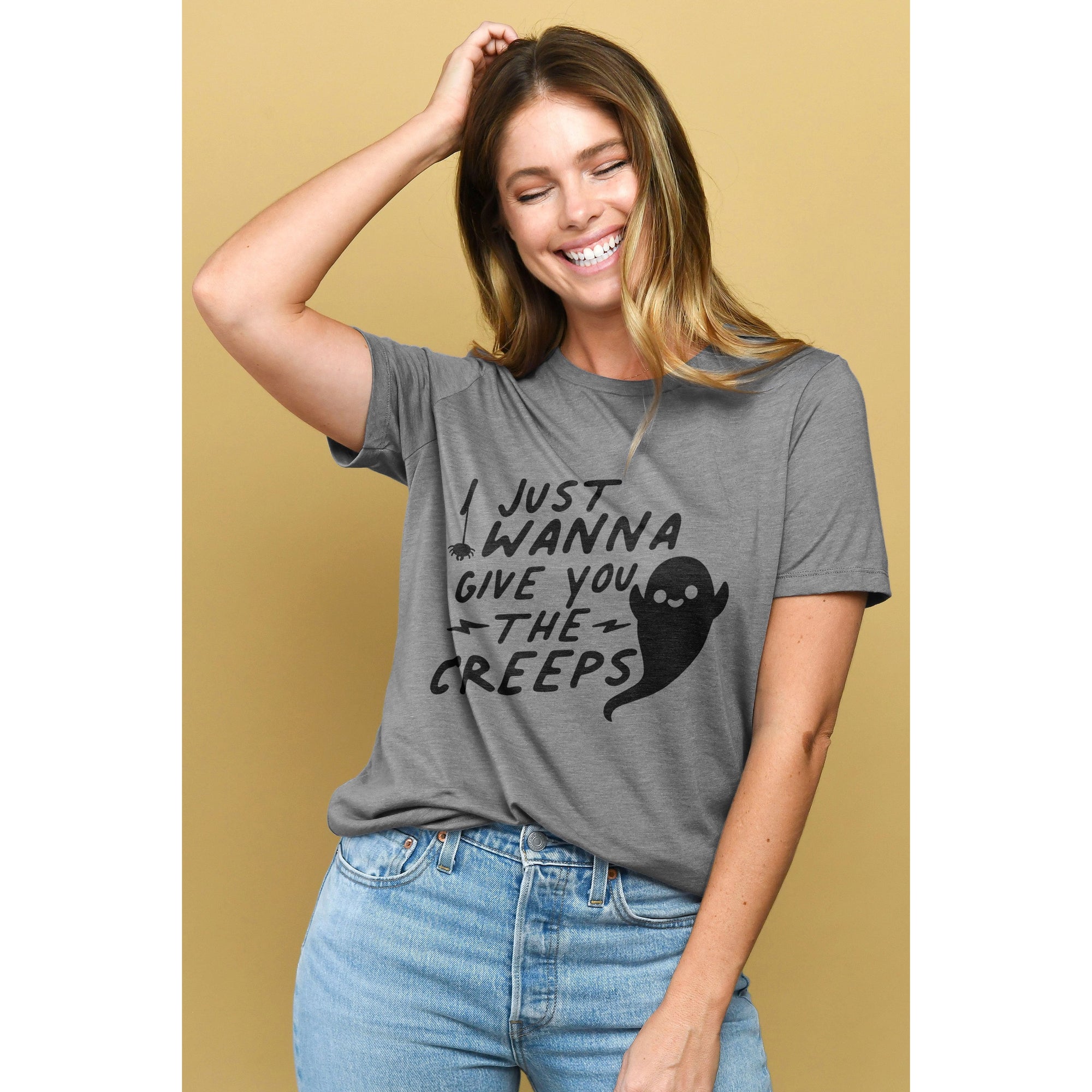 I Just Wanna Give You The Creeps - thread tank | Stories you can wear.
