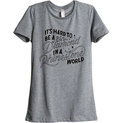 It's Hard To Be A Diamond In A Rhinestone World - Stories You Can Wear by Thread Tank