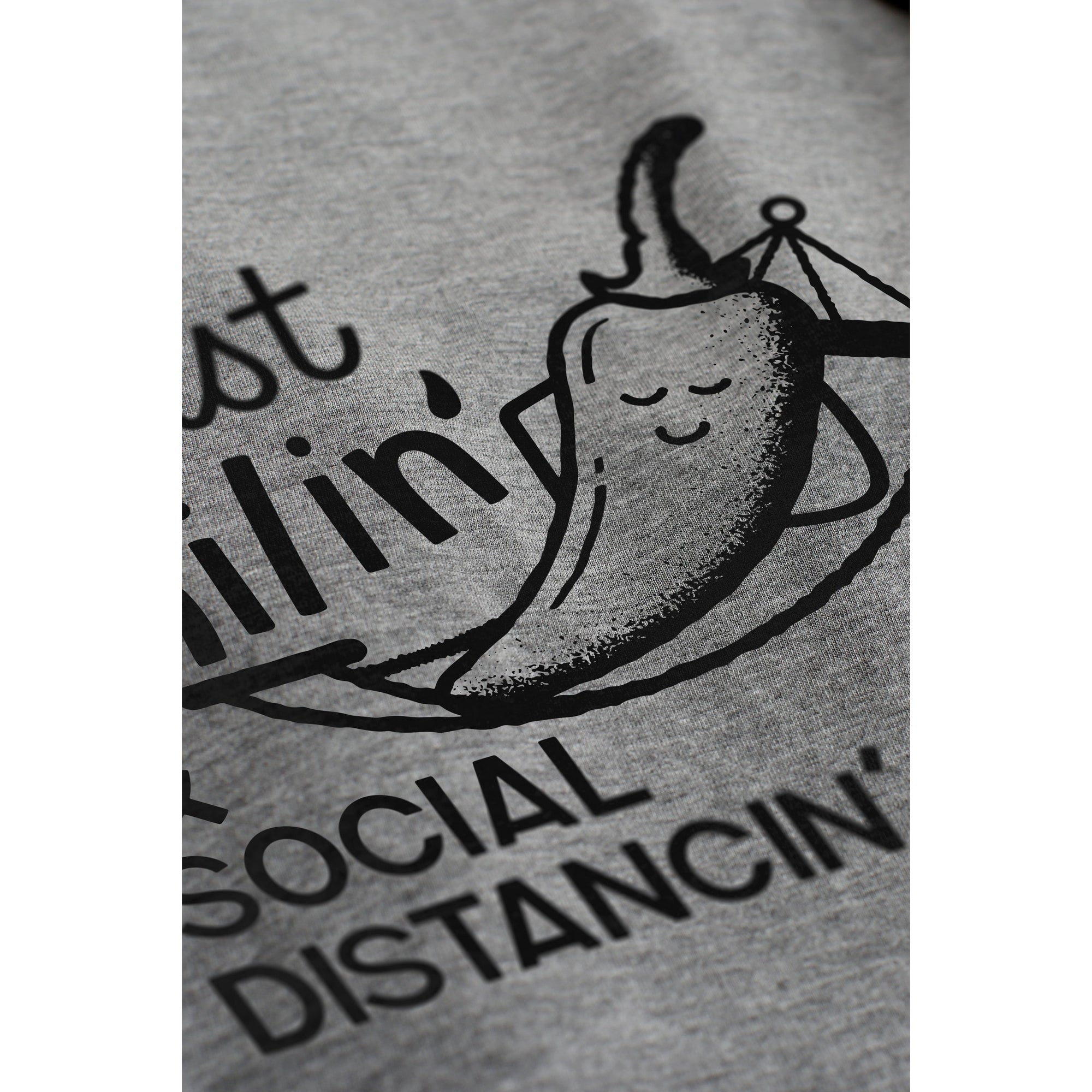Just Chilin' And Social Distancin' - Stories You Can Wear by Thread Tank