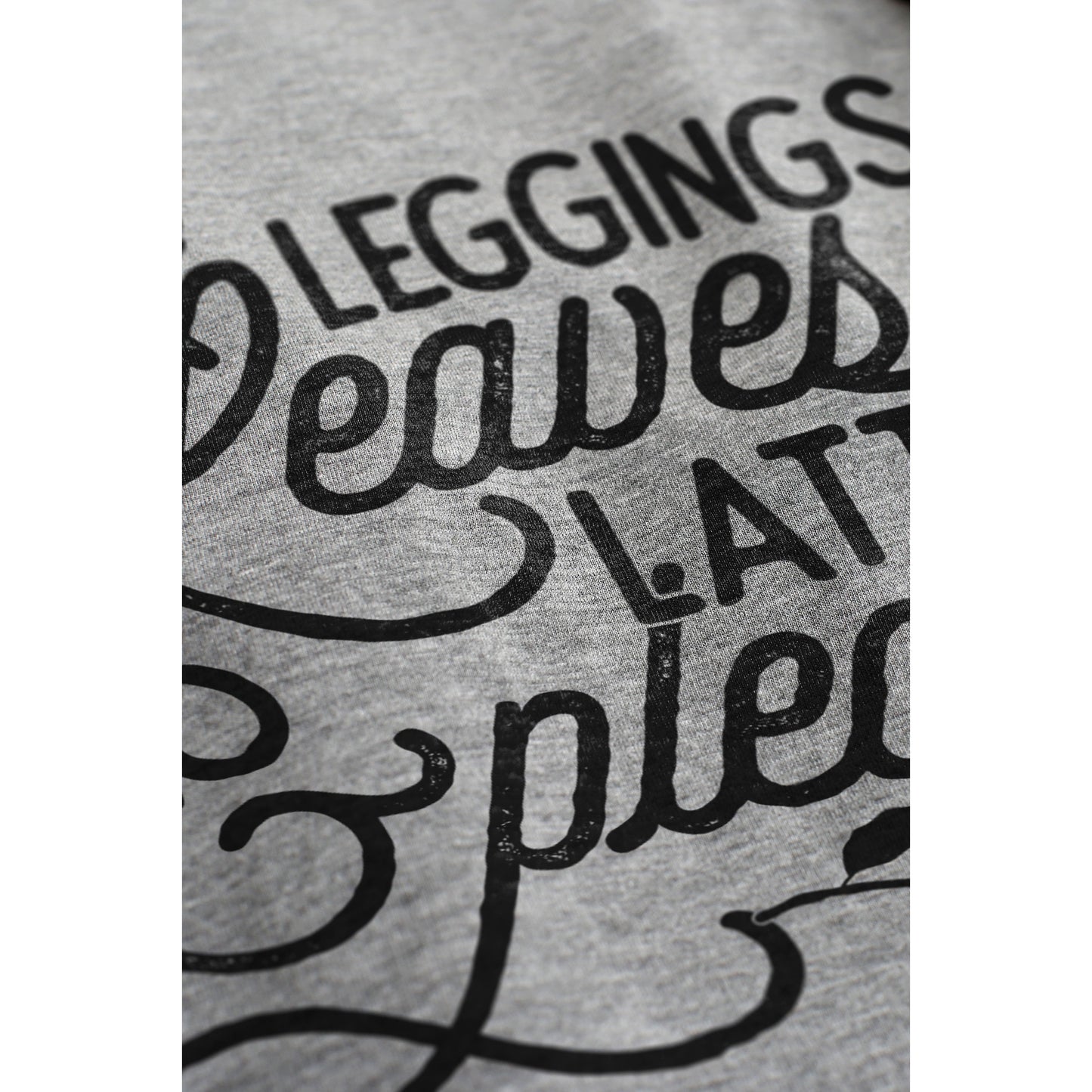 Leggings Leaves & Lattes Please - thread tank | Stories you can wear.