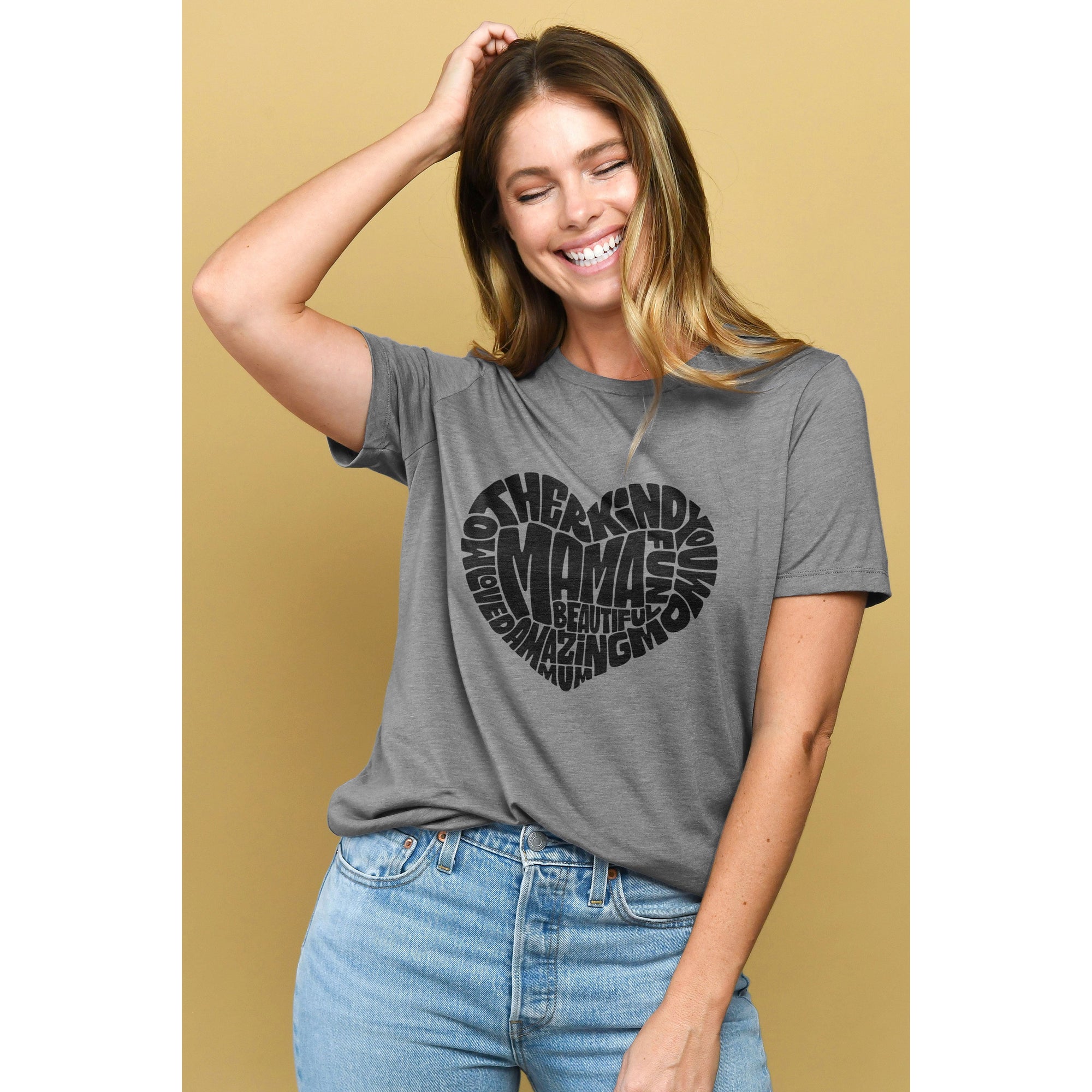 Mama Heart Letters - threadtank | stories you can wear