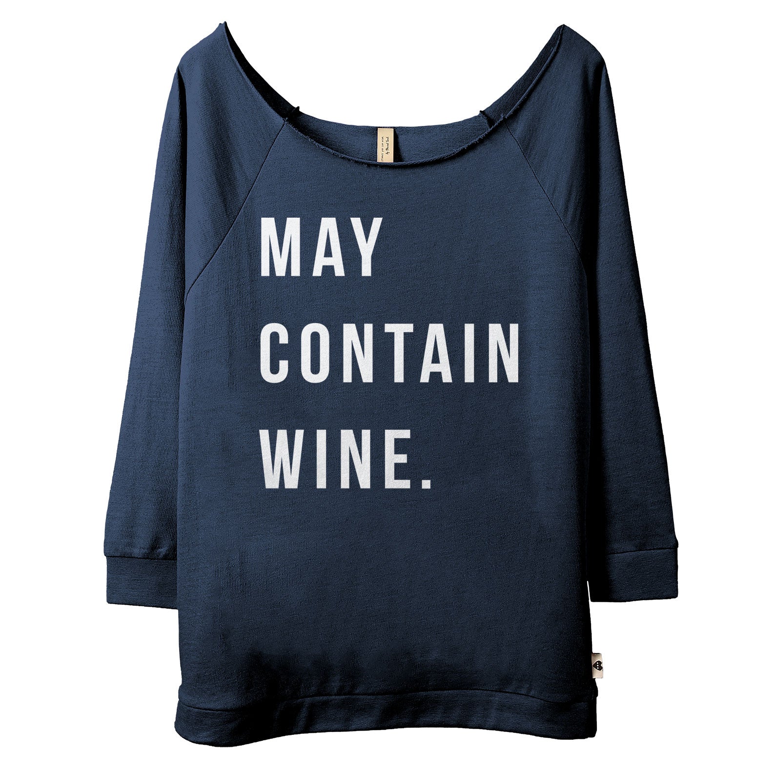 Wine missguided discount slogan washed sweatshirt