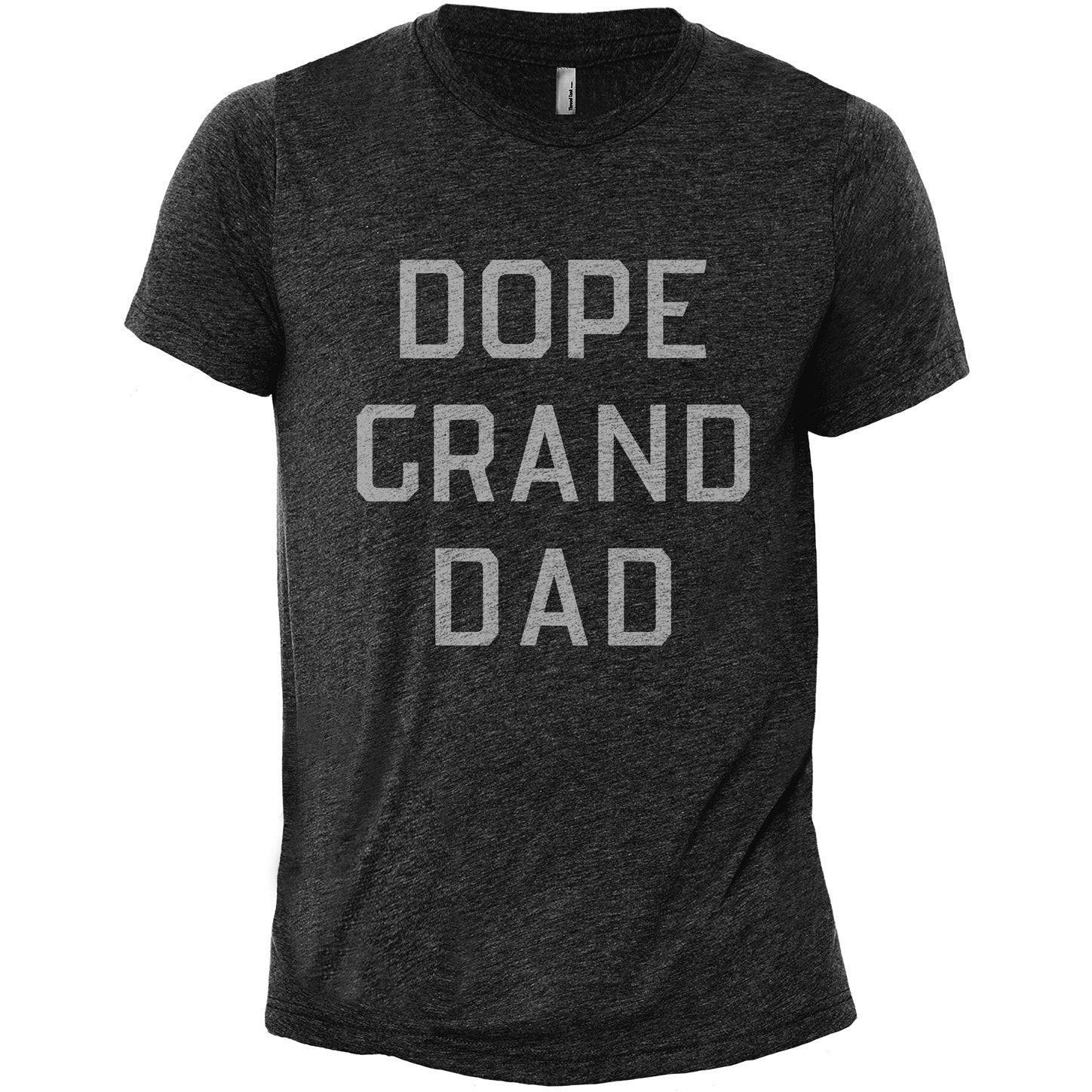 Dope Granddad Charcoal Printed Graphic Men's Crew T-Shirt Tee