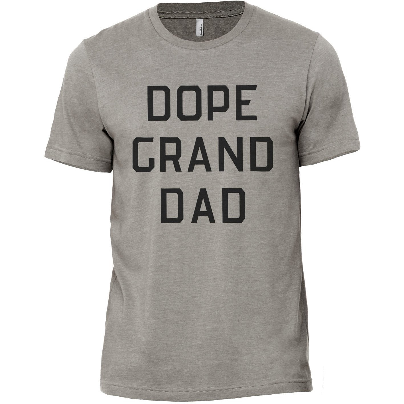 Dope Granddad Military Grey Printed Graphic Men's Crew T-Shirt Tee