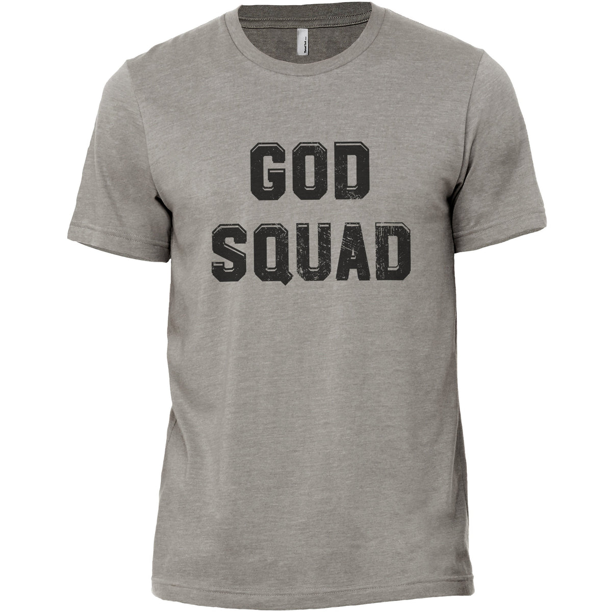 God Squad Printed Graphic Men's Crew T-shirt Tee - Stories You Can Wear