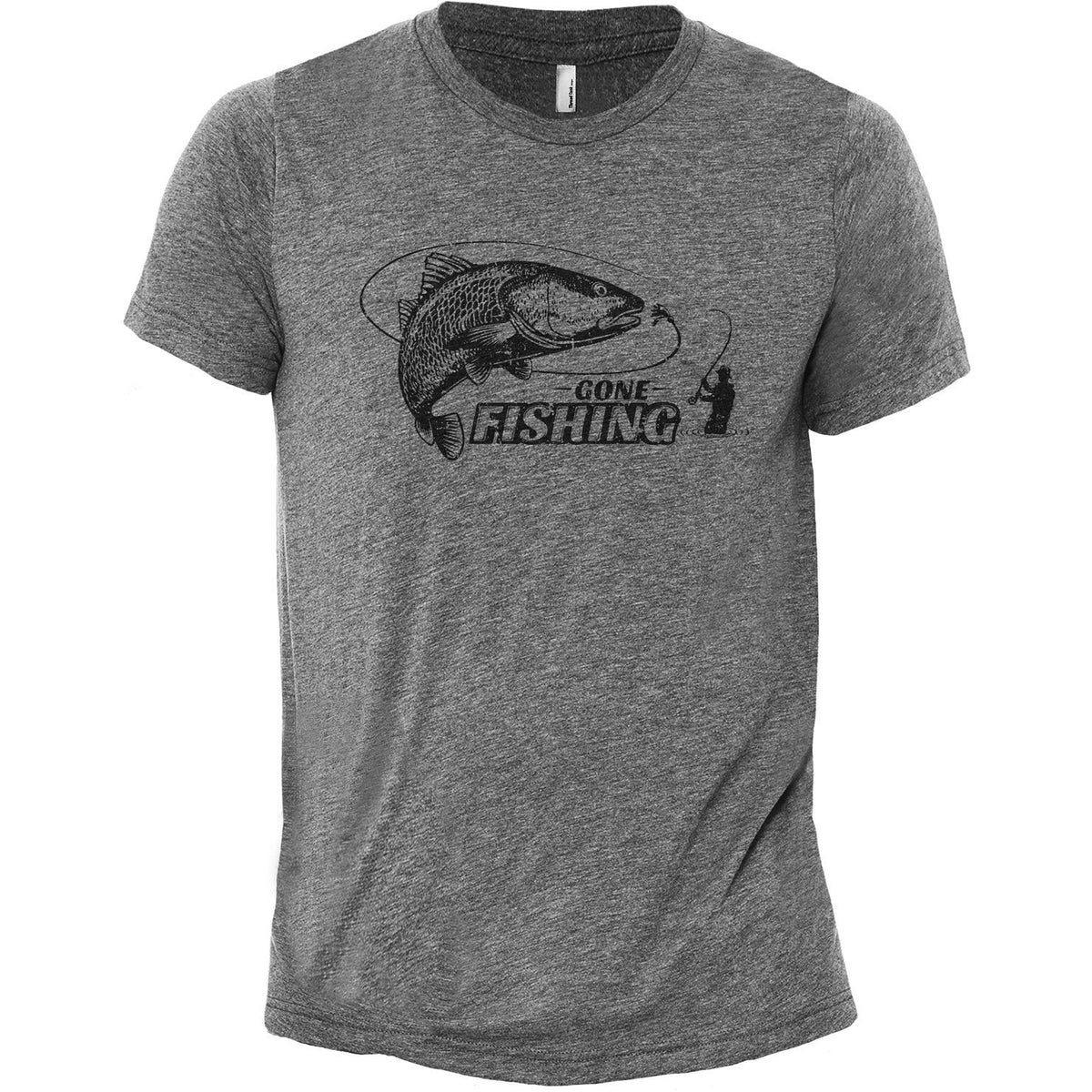 Heather Grey t-shirt — LeadHead Fishing Co.