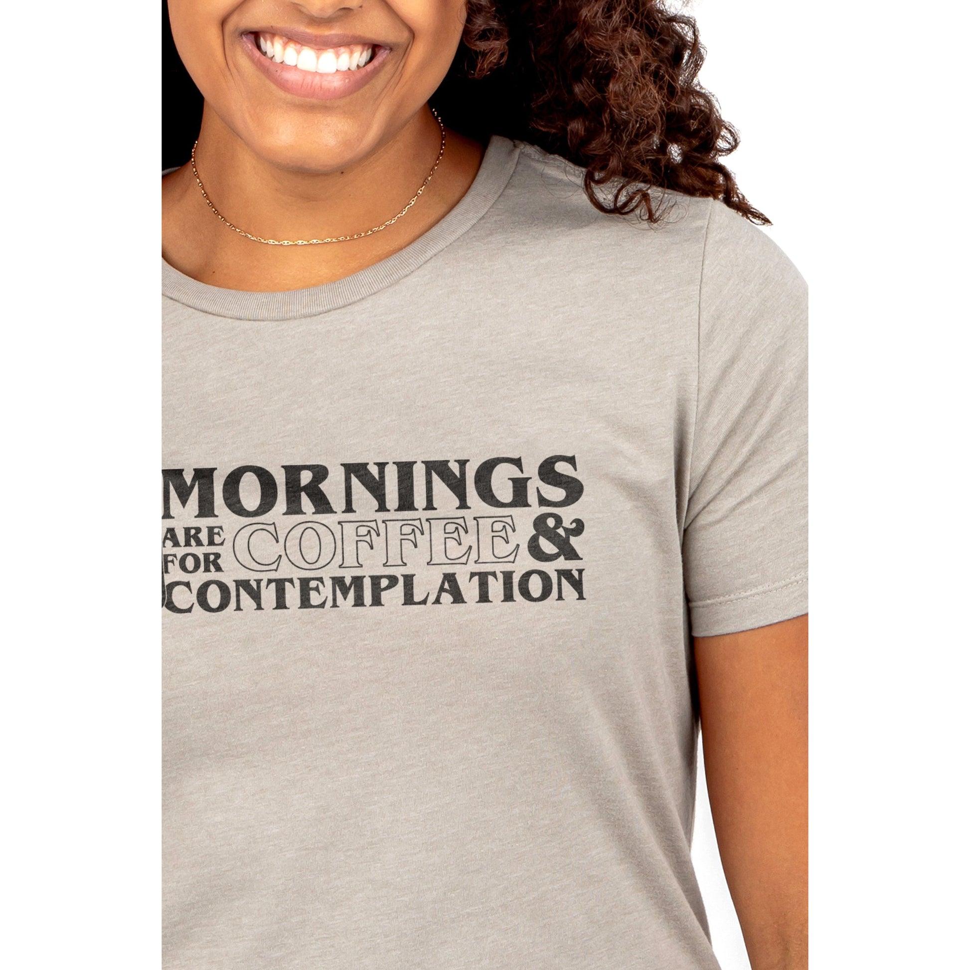 Mornings Are For Coffee And Contemplation - thread tank | Stories you can wear.