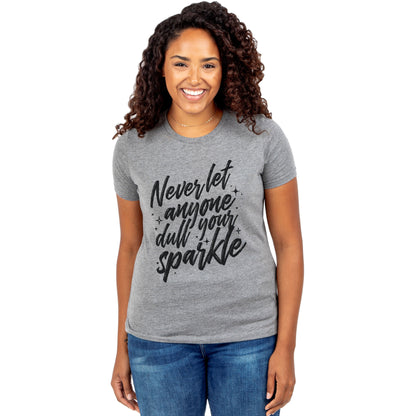 Never Let Anyone Dull Your Sparkle - Stories You Can Wear by Thread Tank