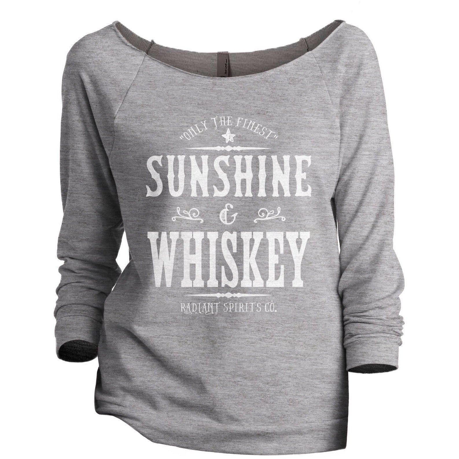 Only The Finest Sunshine & Whiskey Radiant Spirits Co - thread tank | Stories you can wear.