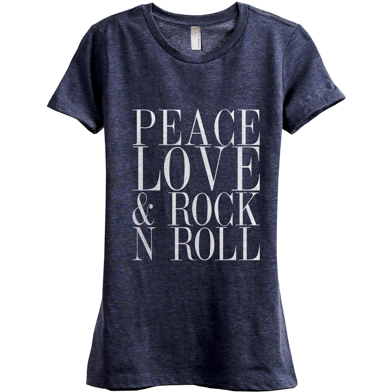Peace Love And Rock n Roll - thread tank | Stories you can wear.