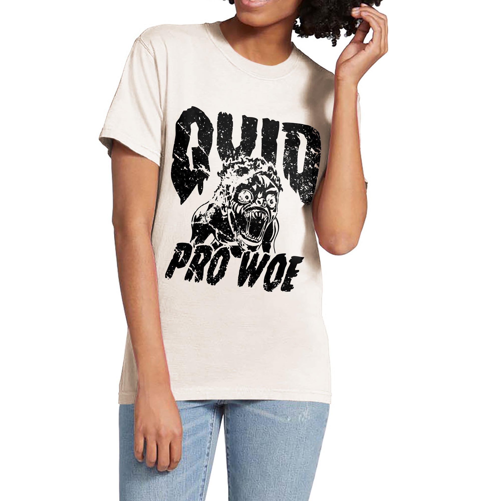Quid Pro Woe Garment-Dyed Tee - Stories You Can Wear