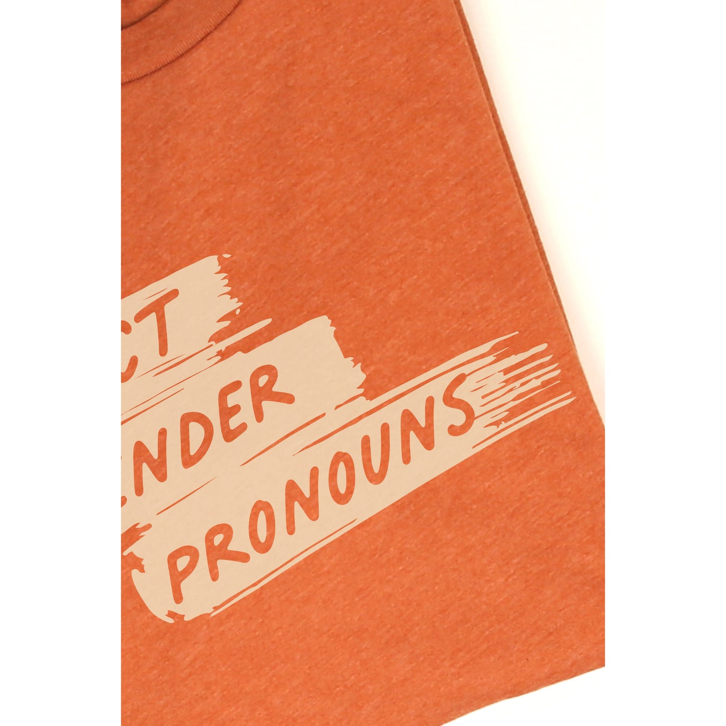 Respect Gender Pronouns - thread tank | Stories you can wear.