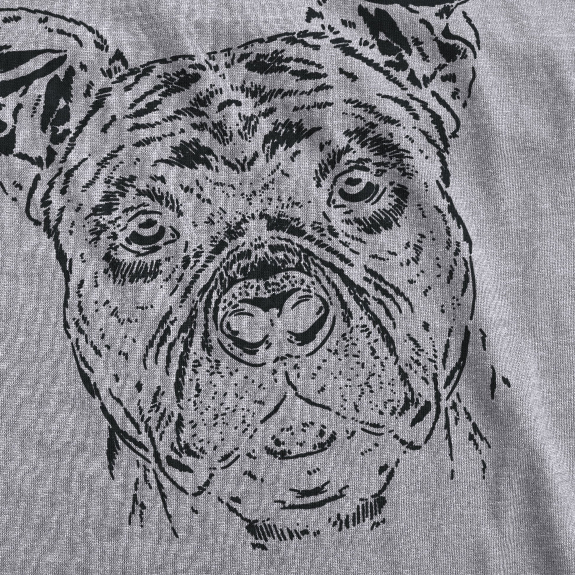Staffordshire Dog Sketch - Stories You Can Wear