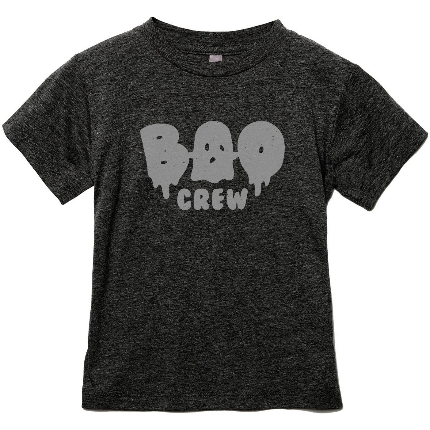 Boo Crew Toddler's Go-To Crewneck Tee Charcoal