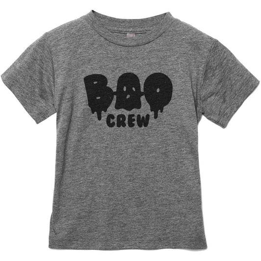 Boo Crew Toddler's Go-To Crewneck Tee Heather Grey