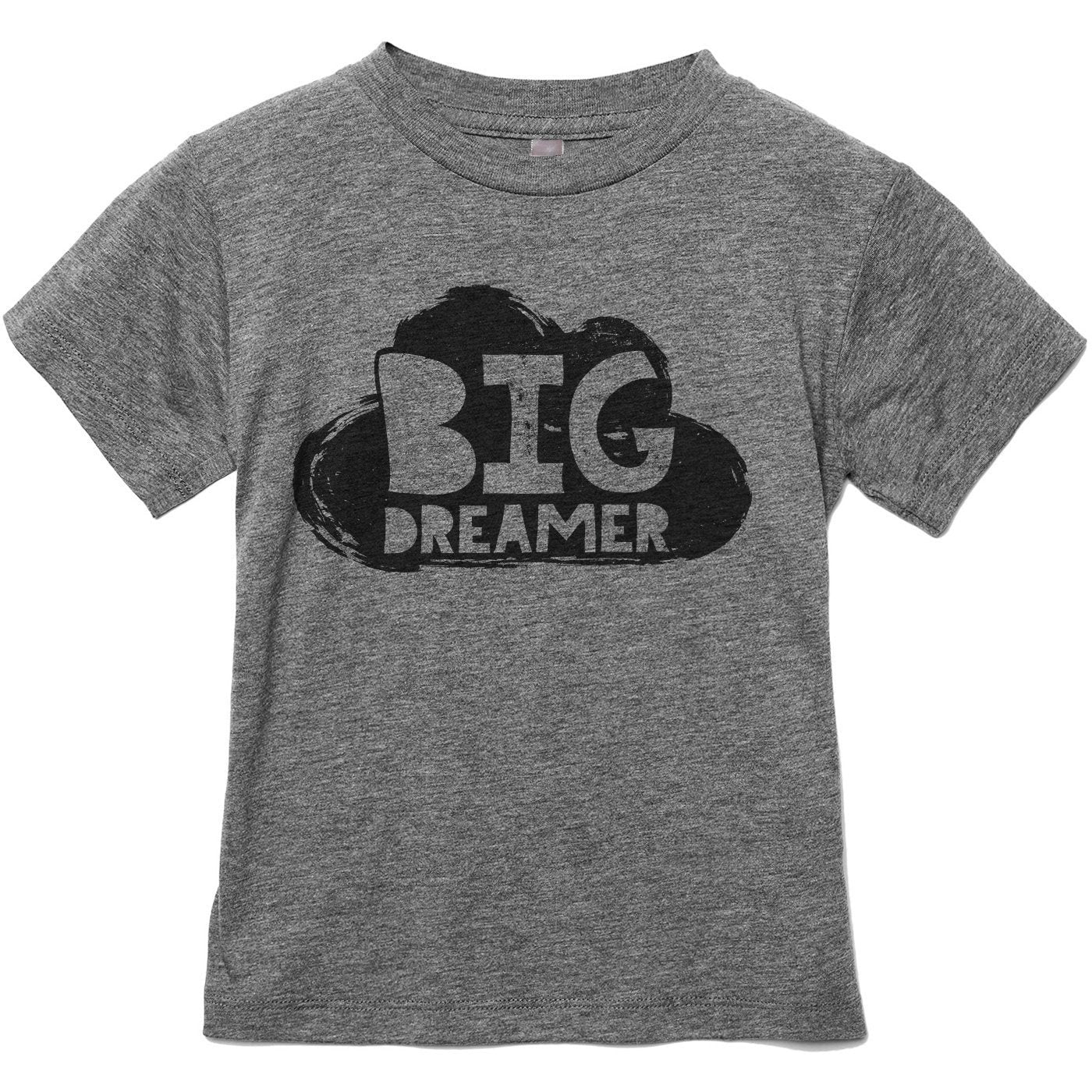 Big Dreamer Toddler's Go-To Crewneck Tee Heather Grey