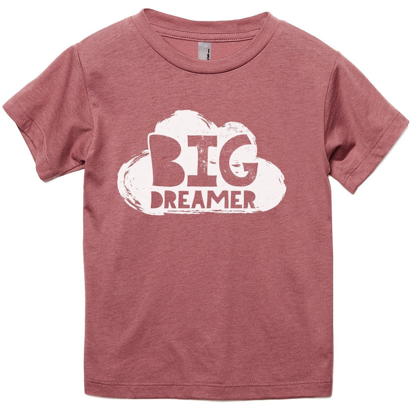 Big Dreamer Toddler's Go-To Crewneck Tee Heather Rouge