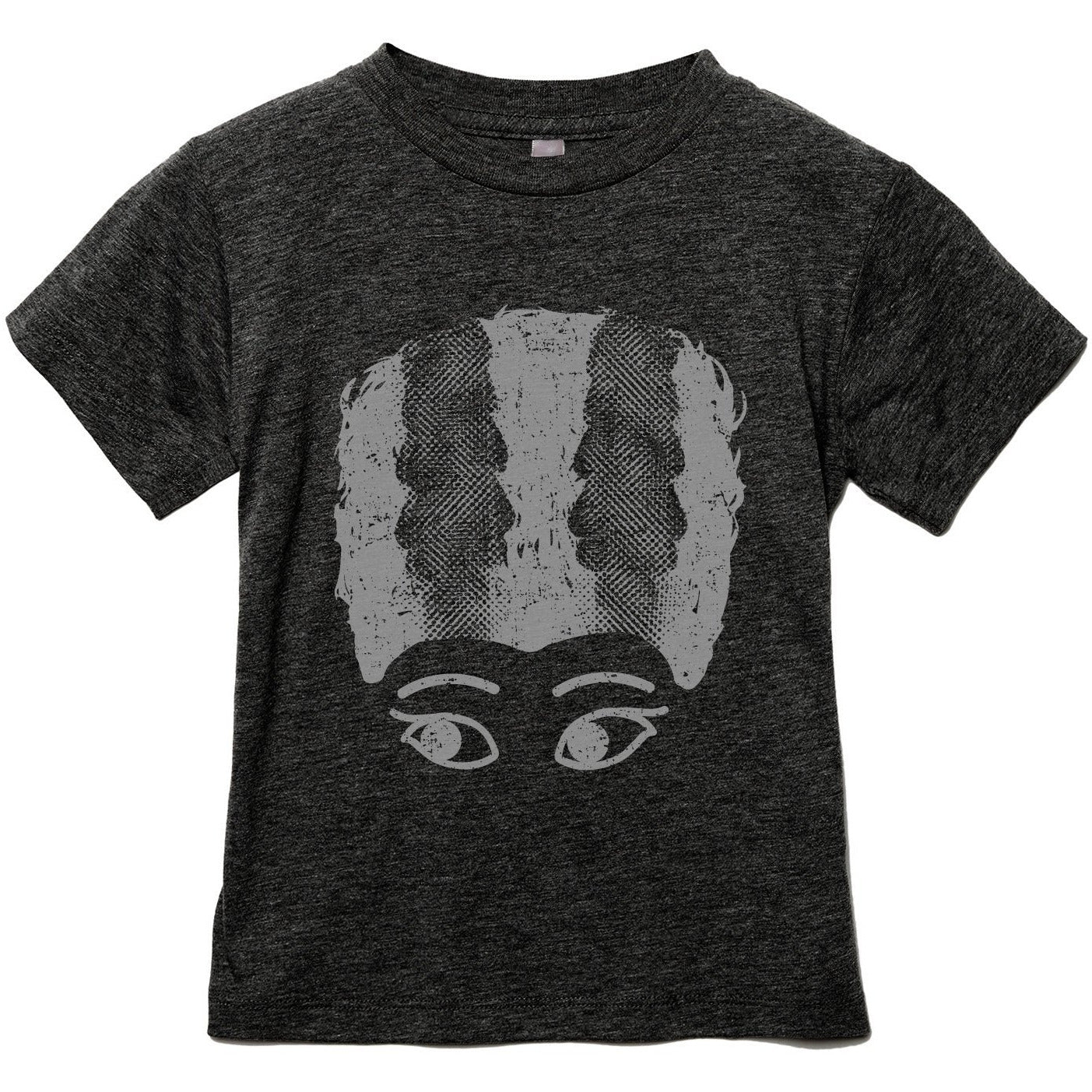Bride Of Frankie Toddler's Go-To Crewneck Tee Charcoal