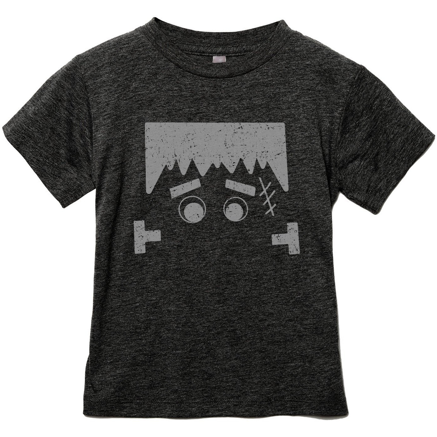 Frankie Monster Toddler's Go-To Crewneck Tee Charcoal