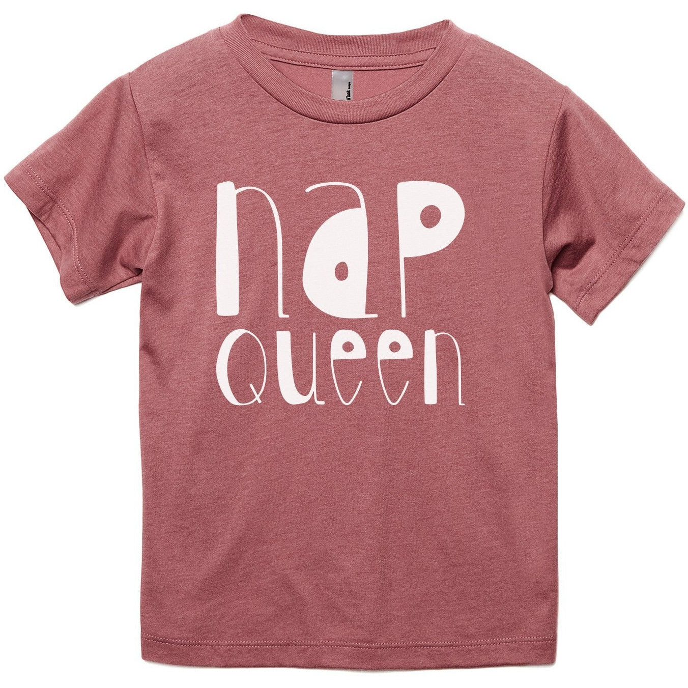Nap Queen Toddler's Go-To Crewneck Tee Heather Grey