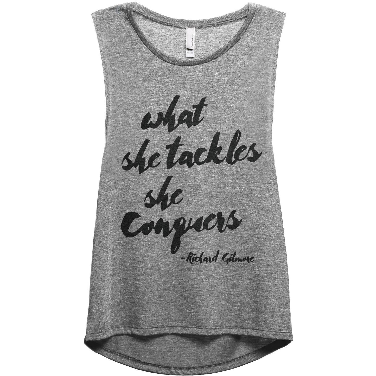 What She Tackles She Conquers - Stories You Can Wear